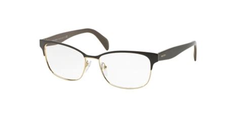 prada pr65rv|Prada PR 65RV UAN1O1 Eyeglasses in Bordeaux On Pale Gold .